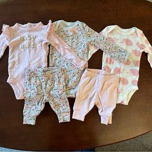 Carter’s “Just One You” Newborn five-piece mix-and-match set